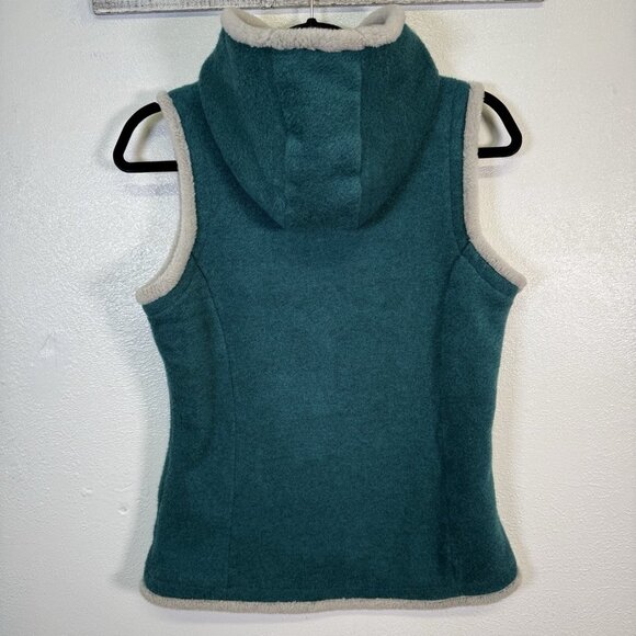 Kuhl Vest Womens Full Zip Hoodie Jacket Sleeveless Alfpaca Fleece Small Gorpcore - Picture 2 of 13